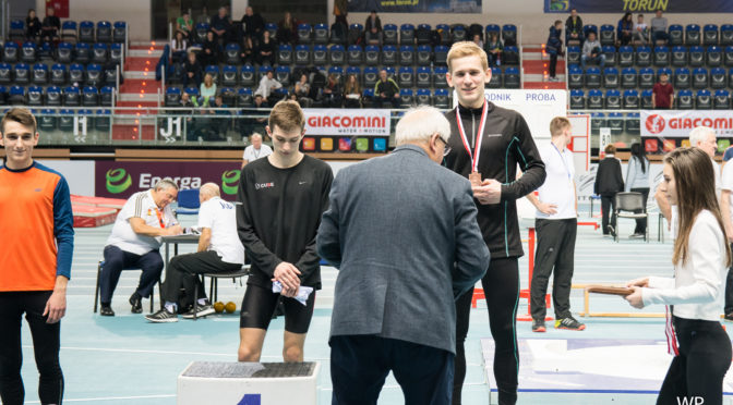 Mateusz Buksa brązowym medalistą Halowych Mistrzostw Polski