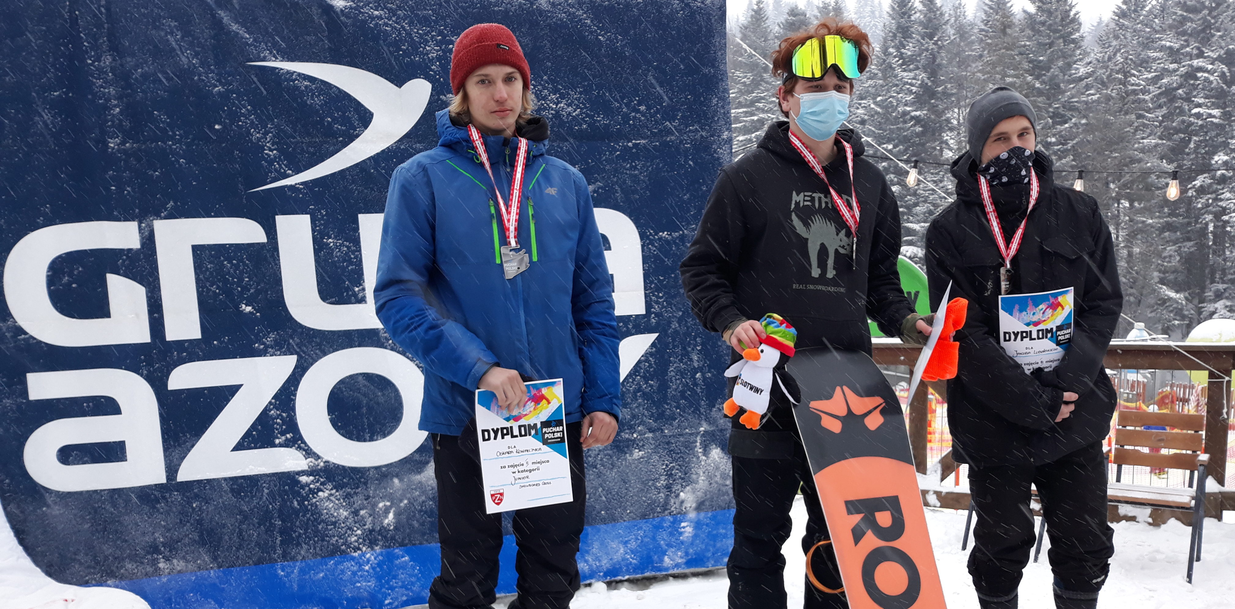 Kolejne 4 medale snowboardowe w dorobku zawodników z Rabki-Zdroju !